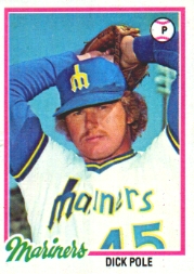 1978 Topps Baseball Cards      233     Dick Pole